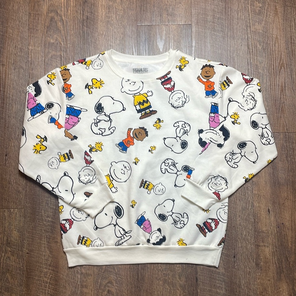 Women Peanuts Charlie Brown Sweatshirt sku#203